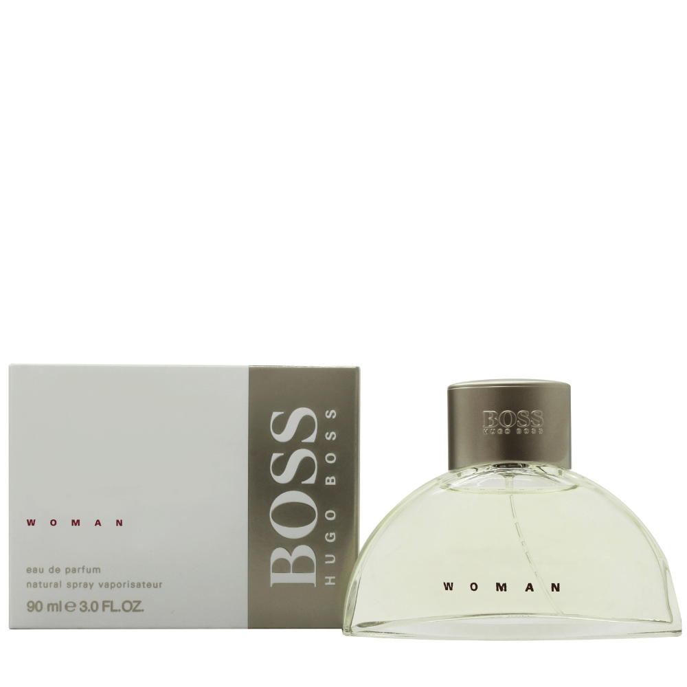 Hugo Boss Woman Eau de Parfum spray för den självsäkra självsäkerheten.